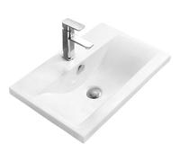 Mexen Emma lavabo empotrado en el mostrador 61 x 39 cm, blanco - 25056100 2271 5903163381281