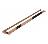 Mexen estante para mampara de ducha con barra para toallas, oro rosa - 800-02-60 14248 5907709168787
