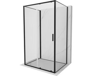 Mexen Exo-3S cabina de ducha corredera de 3 paredes 90 x 85 cm, transparente, negro - 8151-090-085-70-00-3S 98658 5905315147264