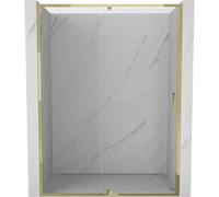 Mexen Exo puerta de ducha abatible 150 cm, transparente, dorado - 819-150-000-50-00 59121 5905315970992