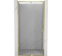 Mexen Exo puerta de ducha abatible 90 cm, transparente, dorada - 819-090-000-50-00 59109 5905315970879