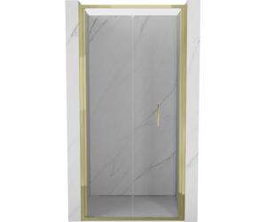 Mexen Exo puertas de ducha plegables 90 cm, transparentes, doradas - 816-090-000-50-00 59084 5905315970626