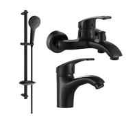 Mexen Fabia DB05 conjunto de baño, negro - 746503DB05-70 5486 5907709184831