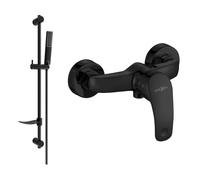 Mexen Fabia DF72 grifo de ducha con set de ducha, negro - 74654DF72-70 5905 5907709187863