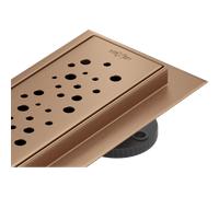 Mexen Flat 360° M12 desagüe lineal giratorio 100 cm, cobre cepillado - 1C21100-40 84168 5905315729903
