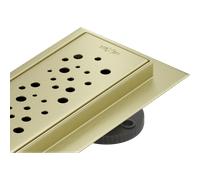Mexen Flat M12 desagüe lineal 50 cm, dorado cepillado - 1A21050-15 83969 5905315728715