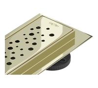 Mexen Flat M12 desagüe lineal 70 cm, dorado - 1521070-15 1107 5907709195264