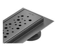 Mexen Flat M12 desagüe lineal 90 cm, gris metálico cepillado - 1E21090-15 84232 5905315730312