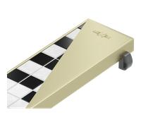 Mexen Flat M13 embellecedor 2 en 1 para drenaje lineal de 100 cm, oro cepillado - 1A19100 83183 5905315987679