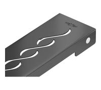 Mexen Flat M18 cubierta para desagüe lineal de 80 cm, negra - 1723080 598 5907709110465