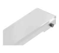 Mexen Flat MGW cubierta para desagüe lineal 70 cm, vidrio blanco - 1027070 734 5903163380901