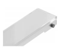 Mexen Flat MGW tapa para desagüe lineal 70 cm, vidrio blanco - 1027070 734 5903163380901