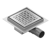 Mexen Flat-Q M01 desagüe de suelo cuadrado 15 x 15 cm, inox - 1010315 83735 5905315986139