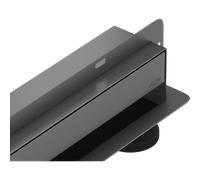 Mexen Flat Wall desagüe lineal de pared 2 en 1 90 cm, gris plomo cepillado - 1E30090 83552 5905315989925