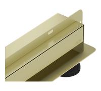Mexen Flat Wall desagüe lineal de pared 2 en 1 de 70 cm, dorado cepillado - 1A30070 83240 5905315988003