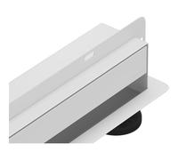 Mexen Flat Wall desagüe lineal de pared 2 en 1 de 90 cm, blanco - 1230090 82913 5905315986269