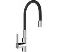 Mexen Flex grifo de cocina, cromo/negro - 670900-07 2044 5907709193123