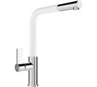 Mexen Flora grifo de cocina, cromo/blanco - 670401-02 2375 5907709192805