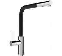 Mexen Flora grifo de cocina, cromo/negro - 670401-07 2048 5907709192829