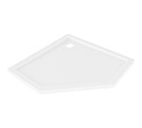 Mexen Flow plato de ducha pentagonal slim 80 x 80 cm, blanco brillo - 46P108080 61166 5905315949943