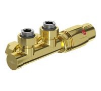 Mexen G00 conjunto termostático angular, Duplex, DN50, dorado - W907-900-50 32422 5905315236791