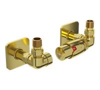 Mexen G00 conjunto termostático axial con cubierta S, dorado - W903-900-909-50 32663 5905315237248