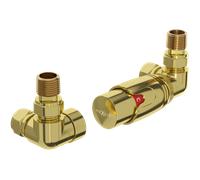 Mexen G00 conjunto termostático axial, dorado - W903-900-50 32394 5905315236746