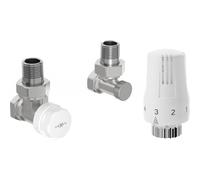 Mexen G01 conjunto termostático angular, níquel - W913-012-918-01 33100 5905315236920
