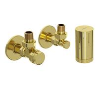 Mexen G05 conjunto termostático angular con embellecedor R, dorado - W901-958-904-50 32845 5905315237590