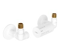 Mexen G05 conjunto termostático axial con cubierta R, blanco - W903-958-904-20 32867 5905315237682