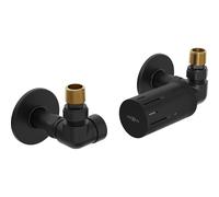 Mexen G05 conjunto termostático axial con embellecedor R, negro - W903-958-904-70 32886 5905315237712