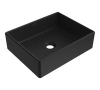 Mexen Goya lavabo sobre encimera 40 x 32 cm, negro mate - 22184085 15909 5907709158054