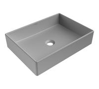 Mexen Goya lavabo sobre encimera 51 x 37 cm, gris claro mate - 22185061 15914 5907709158108