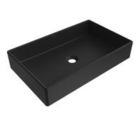 Mexen Goya lavabo sobre encimera 60 x 37 cm, negro mate - 22186085 15920 5907709158146