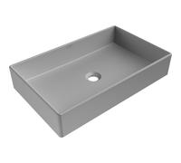 Mexen Goya lavabo sobreencimera 60 x 37 cm, gris claro mate - 22186061 15918 5907709158139