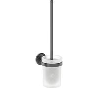Mexen Gravo cepillo de inodoro, gris metálico cepillado - 70A93071-66 94972 5905315738653