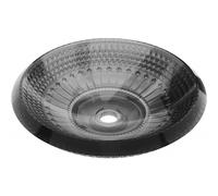 Mexen Heba lavabo de vidrio sobre encimera 45 x 45 cm, negro - 24064570 15926 5907709159051
