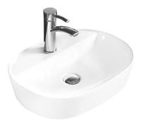 Mexen Iris lavabo sobre encimera 50 x 38 cm, blanco - 21995000 1386 5903163381083
