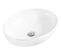 Mexen Jowita lavabo sobre encimera 52 x 39 cm, blanco - 21355200 1242 5903163381748