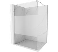 Mexen Kioto panel de ducha Walk-in 90 x 200 cm, transparente/esmerilado 8 mm, cromo - 800-090-101-01-35 2709 5907709129139