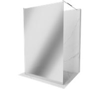 Mexen Kioto pared de ducha independiente 110 x 200 cm, espejo 8 mm, cromo - 800-110-002-01-50 14092 5907709134713