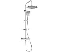Mexen KT17 set de ducha empotrado con rociador y grifo termostático, cromo - 771501793-00 1973 5907709141803