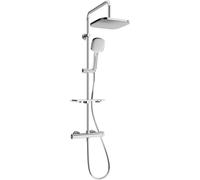 Mexen KT33 conjunto de ducha empotrado con rociador y grifo termostático, cromo - 771503393-00 1980 5907709141957