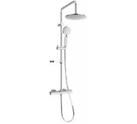 Mexen KX40 conjunto de ducha expuesta con rociador y grifo termostático, cromado - 771504091-00 1959 5907709141612