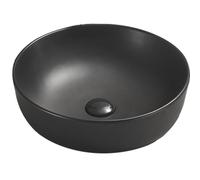 Mexen Lana lavabo de sobreponer 41 x 41 cm, negro mate - 22234185 16023 5907709158337