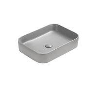 Mexen Lavabo de baño con un solo cuenco Vena - Gris claro mate - 22195061