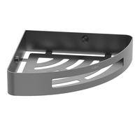 Mexen Laxo-C cesta de baño esquinera, gris arma cepillado - 70A8513-66 94981 5905315740304
