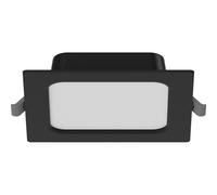Mexen LDRR panel de techo downlight LED empotrado 12 x 12 cm, 6W, Fría - 6500K, 600 lm, negro - L211-012-0665-70 97236 5905315984364