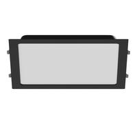 Mexen LDRR panel de techo downlight LED empotrado 30 x 30 cm, 24W, Fría - 6500K, 1920 lm, negro - L211-030-2465-70 97356 5905315984524