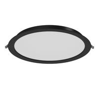 Mexen LDRR panel de techo downlight LED empotrado de 30 cm de diámetro, 24W, Neutro - 4000K, 1920 lm, negro - L210-030-2440-70 96488 5905315984302